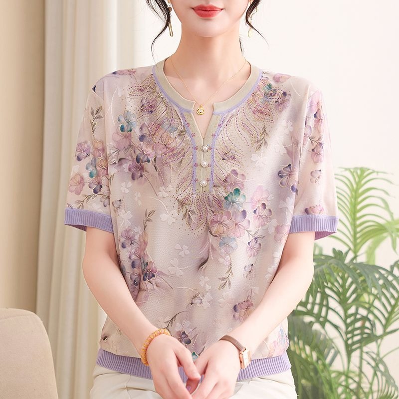 Elegante dames top van icesilk - Romper Floral Print recensie en prijs