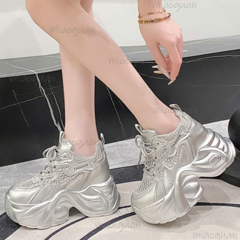 Dames Mesh Ademende Chunky Pla - Wedge Espadrille Women recensie en prijs