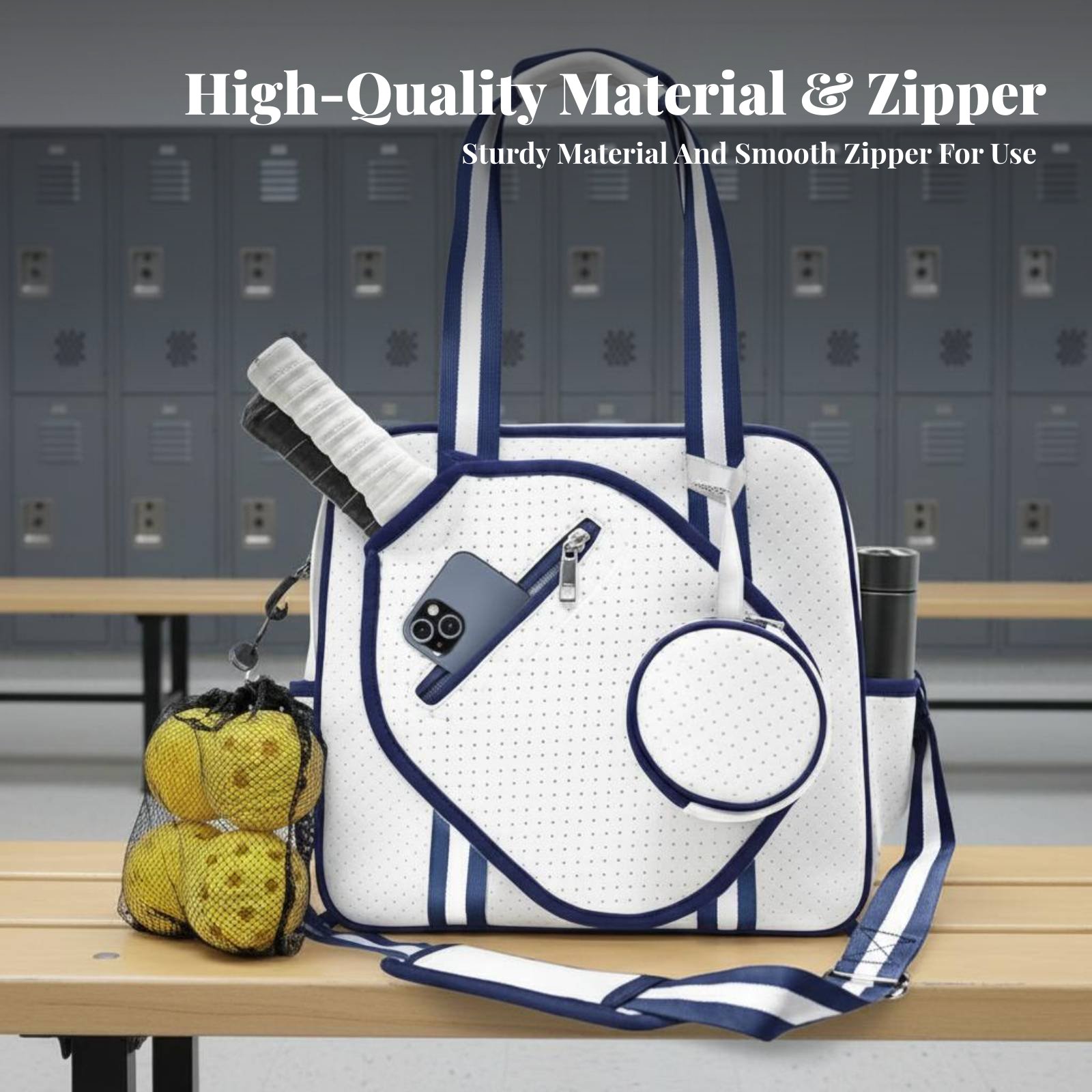 Pickleball Paddle Holder Bag A - Tote Bag Beach recensie en prijs